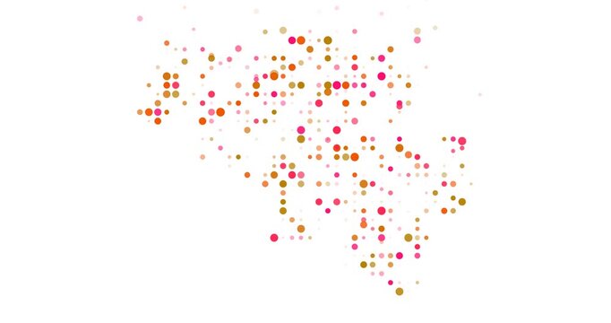 Post-Conceptual Circles Converge Crafting Abstract Belgian Map
