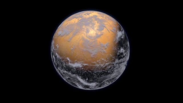 An unknown Proto planet with an atmosphere