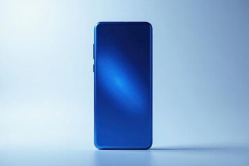 Grainy blue glow, white backdrop Modern phone wallpaper , digital, aesthetic