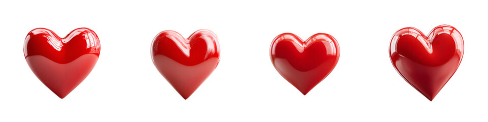 Red Hearts: Symbol of Love, Romance and Valentine's Day
