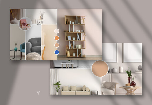 Simple Mood Board Layout