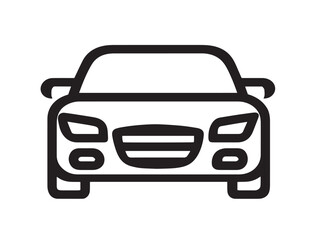 Automobile finance concept vector illustration in clean modern outline