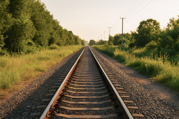 Fototapeta premium 기찻길, 철로, 철도