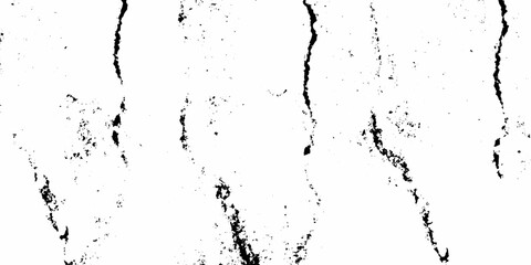 Fototapeta premium Crack and scratched grunge dust wall urban background texture vector. crack cement wall texture. black textured grainy cracked ground lines isolated on white. distressed overlay grainy texture.