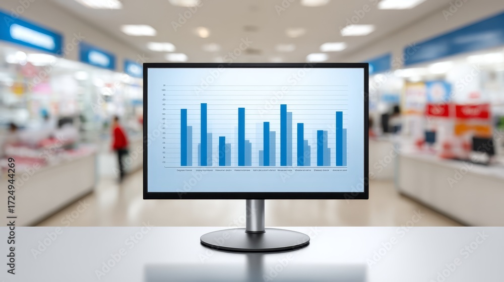 Aufkleber analyzing business performance, a comprehensive guide to understanding bar charts and data visualiza