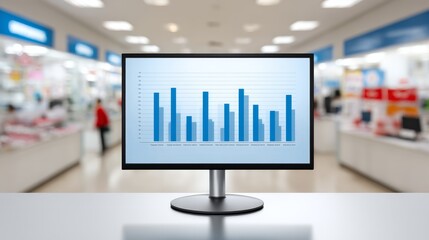 Analyzing business performance, a comprehensive guide to understanding bar charts and data visualization.
