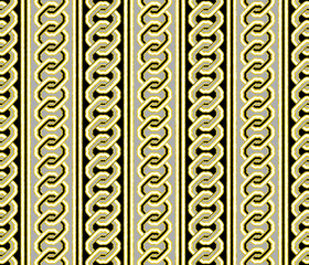 シームレスな縞状吉原繋ぎ文様背景