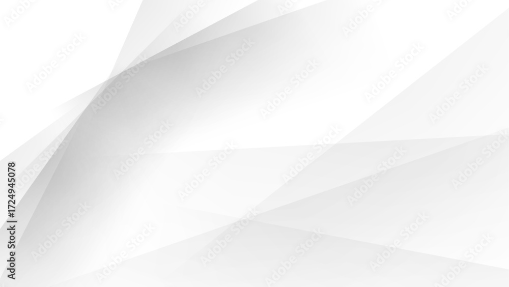 Wall mural white background with overlapping lines