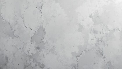Obraz premium Light Grey Cracked Concrete Wall Texture: Grunge, Distressed, Urban Background