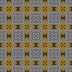 Geometric abstract seamless pattern design and square texture wallpaper art