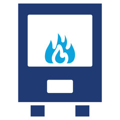 Boilers & Furnaces  mixed color icon