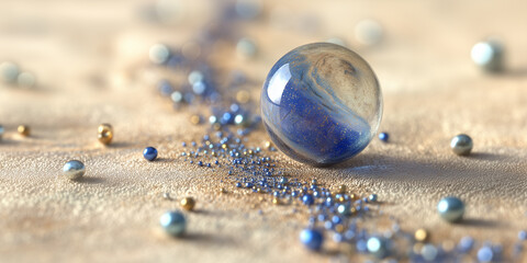 blue christmas baubles