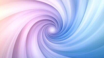Mesmerizing pastel vortex tunnel with soft light and ethereal flow