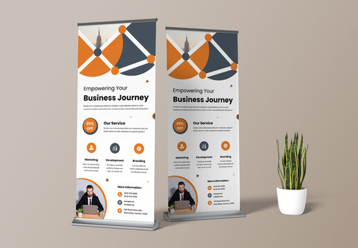 Corporate Business Rollup Banner Layout