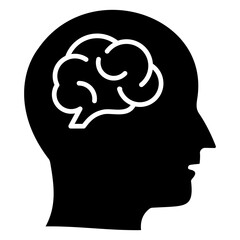 Mind Glyph Icon
