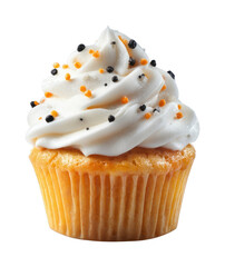 PNG Halloween theme cup cake white photography celebration.