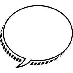 line speech bubble