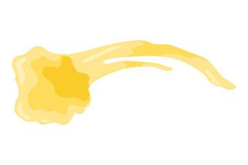 Bubble gum splash. Cartoon chewy sweet candy. Stains and sticky stretchy form. Children bubblegum. Vector illustration