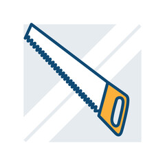 Hand Saw icon for Various Carpentry and Woodworking Tasks And Projects That Require Precision