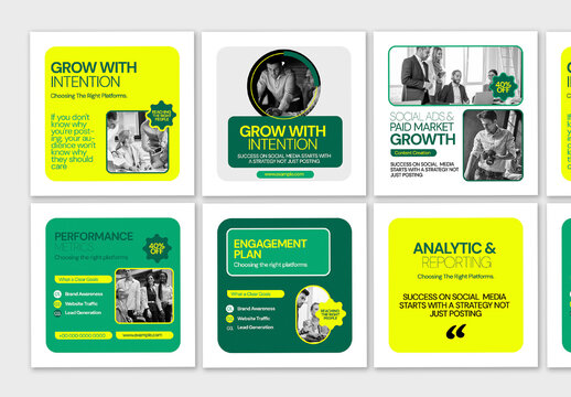 Social Media Marketing Template