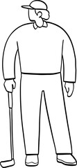 cute cartoon character illustration of people.
