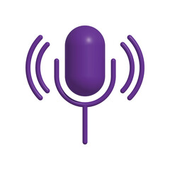 Mic icon design template