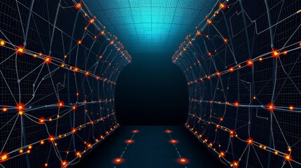 API gateway mesh with routed requests