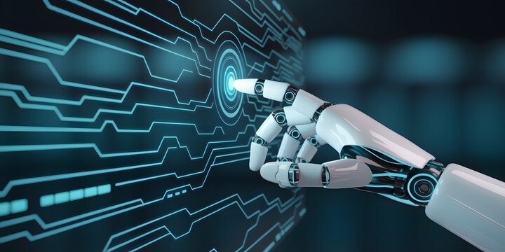 Holographic Interface Interaction by Robotic Hand