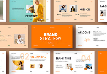 Brand Strategy Presentation Design Layout