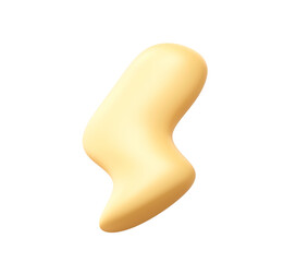 3D Flash Lightning Icon for Ecommerce and Flash Sale