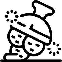 Vacuum cleaner is removing dust particles from the floor, ensuring a clean and hygienic environment