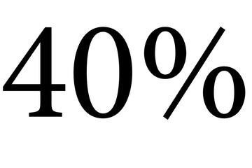 Discount chat speech bubble. Social media concept. Save up to 40 percent. Discount Sale offer price...