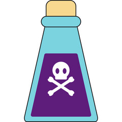 Halloween Poison Illustration