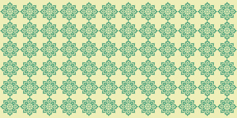 green and yellow floral design, and easy to use 