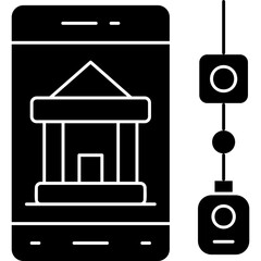 Obraz premium Smart Home Icon Vector Element