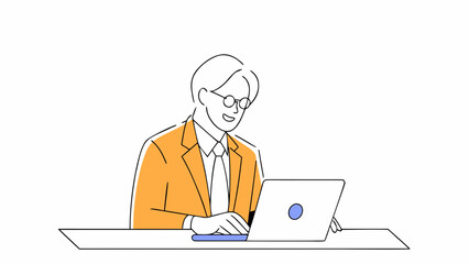 working vertical entrepreneur in office on at latin financial sales senior looking smiling at screen mature tablet desk business manager businessman man using ceo project computer pad 50s s 57945284 1