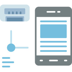 Air Conditioner Icon Vector Element