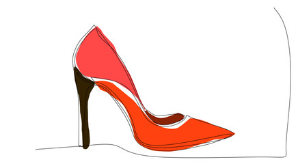 High heels woman shors for sexy and beauty female articles illustration 