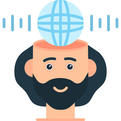 Thinking Icon Vector Element