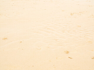 Nature travel background, sand beach close up texture summer desert zen garden coast ocean for vacation, hot tropical scene nature, holiday dune pile dry brown heap