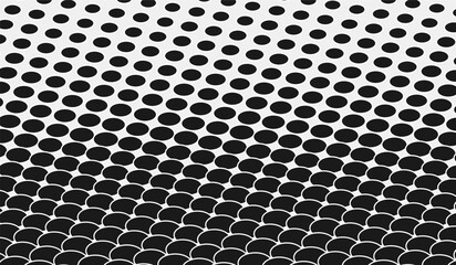 Dot white gray wave light technology texture background. halftone modern