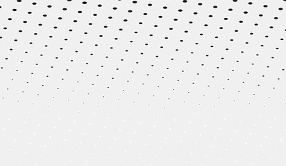 Dot white gray wave light technology texture background. halftone modern