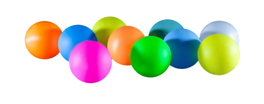 Ping Pong Balls table tennis sport colorful 
