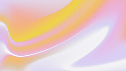Abstract swirling golden yellow and purple hues in a smooth flowing light effect
