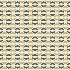 Seamless geometric pattern background in ecru, ebony and eggshell colors