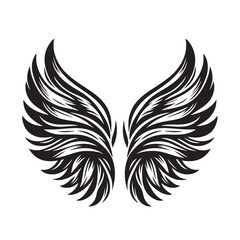 Angel Wings Vector | Decorative Wing Illustration Set”