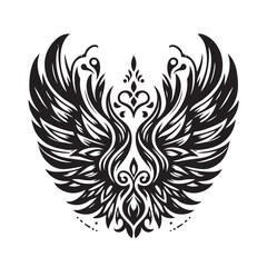 Angel Wings Vector | Decorative Wing Illustration Set”