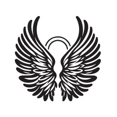 Angel Wings Vector | Decorative Wing Illustration Set”