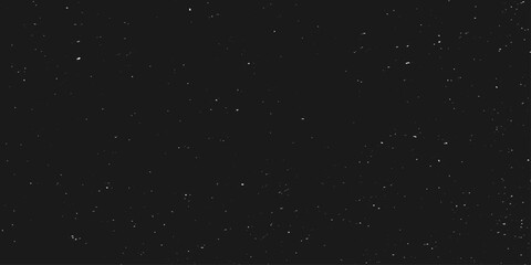 Space stars background. Universe starry pattern with glowing stars. Night sky constellations galaxy. Vector illustration.