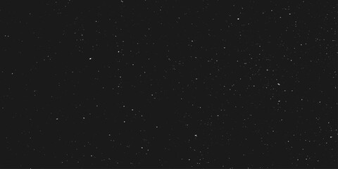 Space stars background. Universe starry pattern with glowing stars. Night sky constellations galaxy. Abstract black background with stars for your design. Vector starry night sky